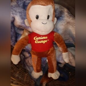 26 in Curious George plush stuffed great condition Vintage